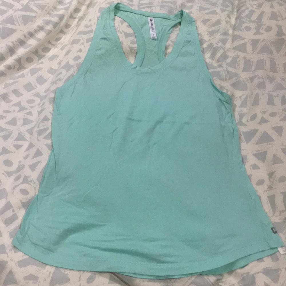 Blue Cotton Tank